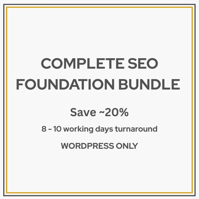 Complete SEO Foundation Bundle