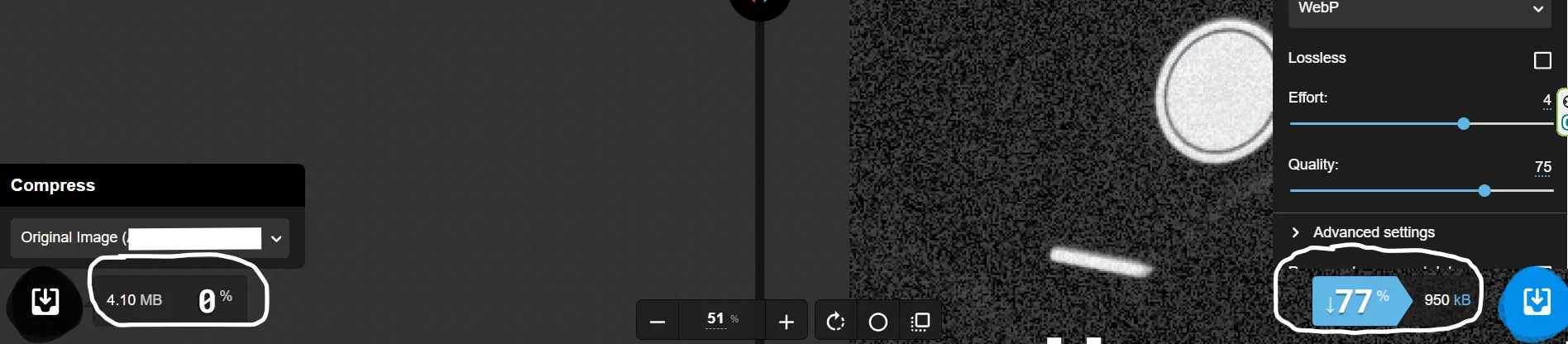 Image compression