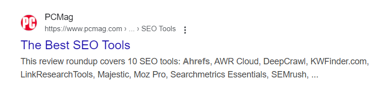 Meta descriptions
